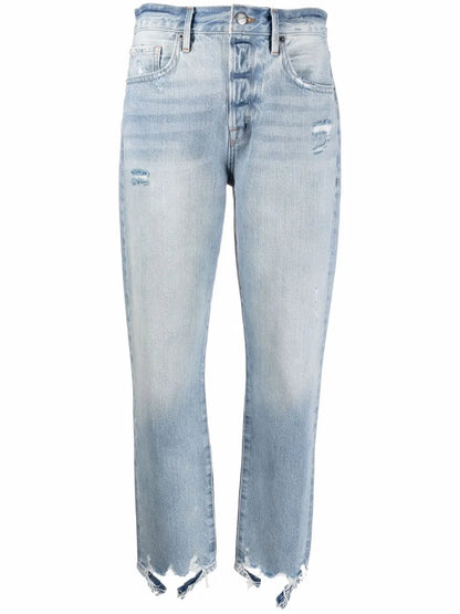 Faded Slim-Cut Jeans
