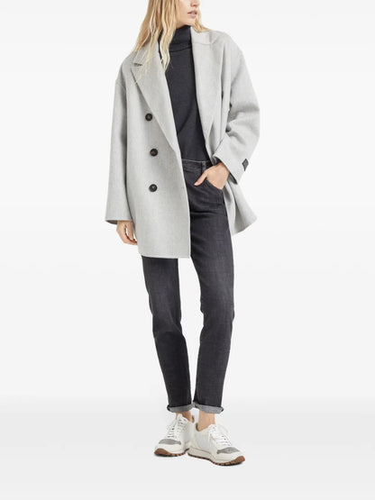 Roll Neck Cashmere-Knit Sweater