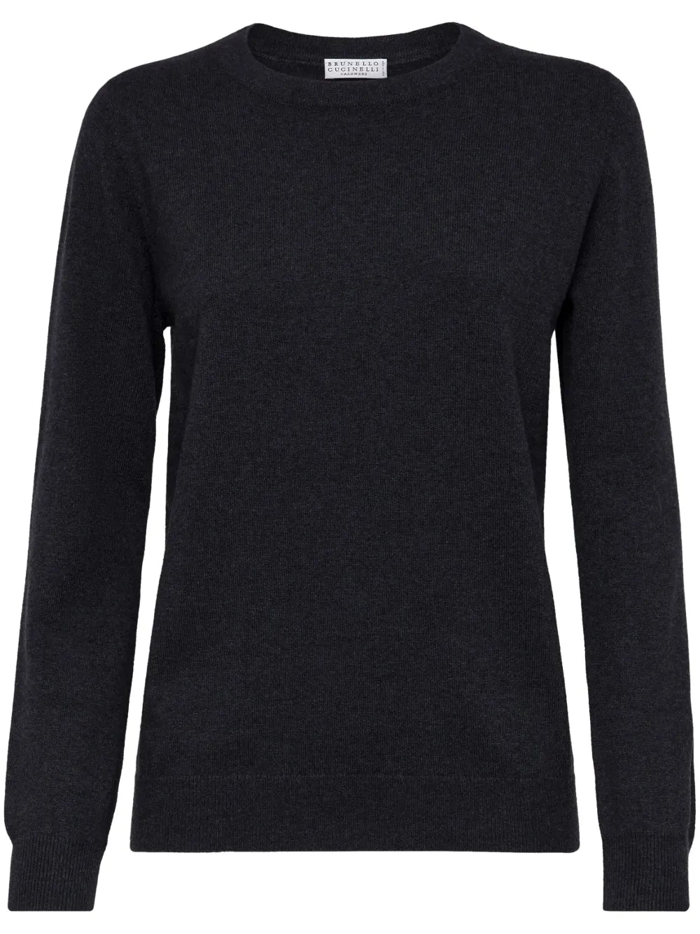 Long-Sleeved Cashmere-Knit Top