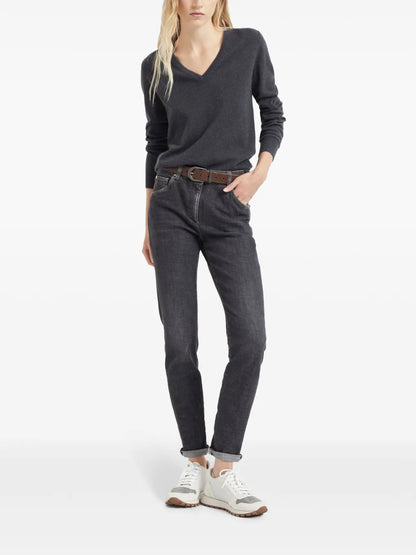Cashmere Fine-Knit Jumper
