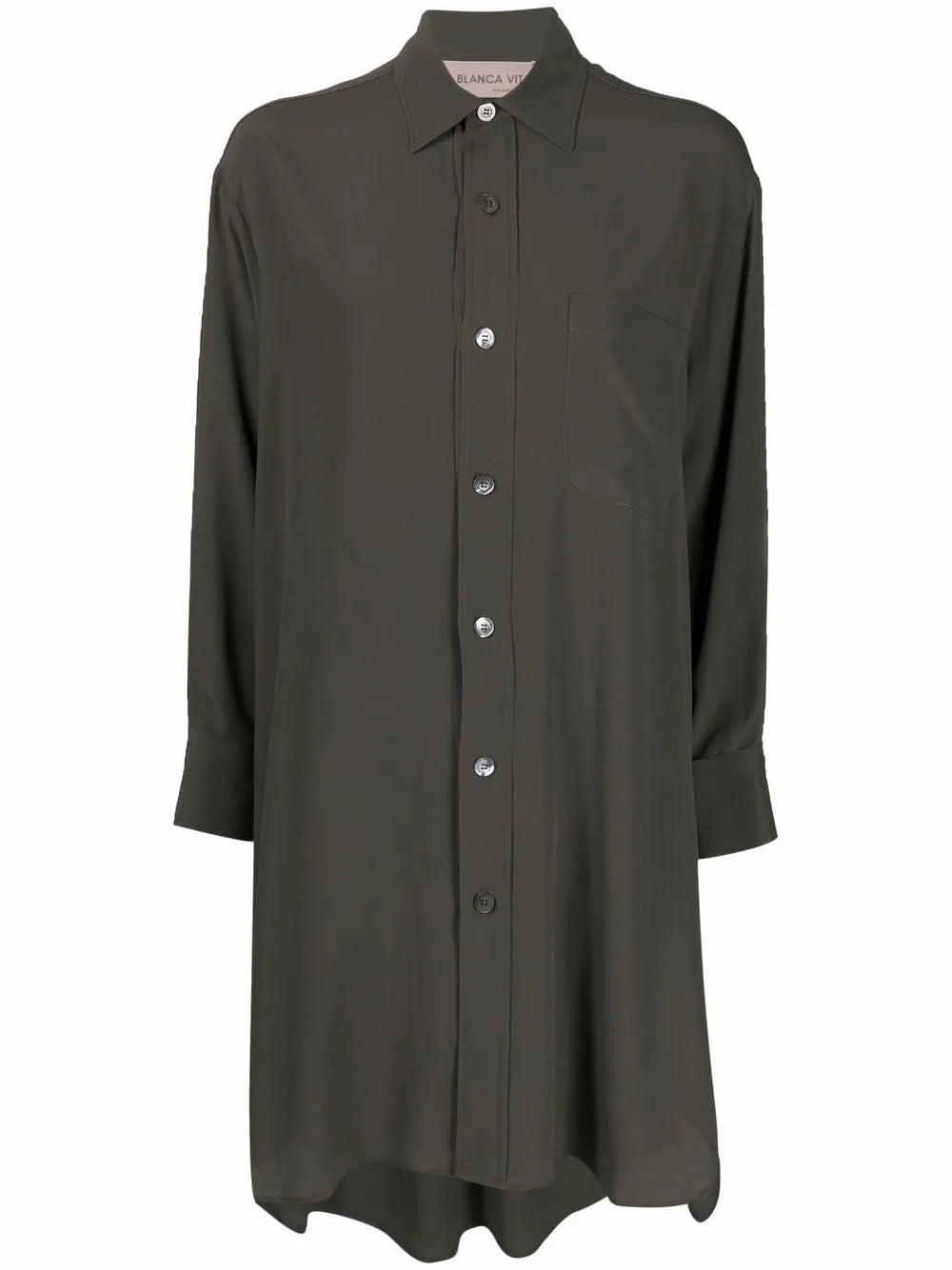 Flared Shirt Dress