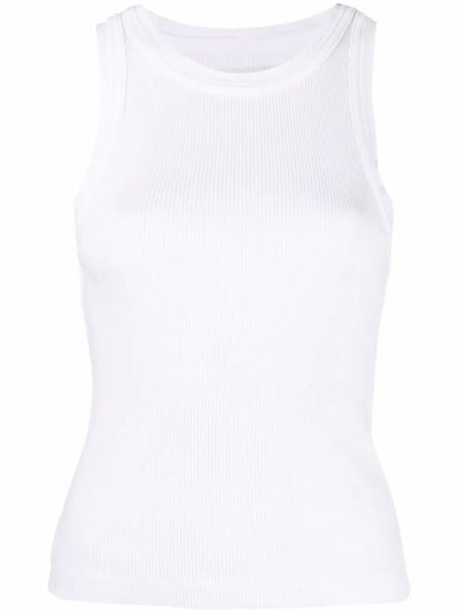 Sleeveless Ribbed Top