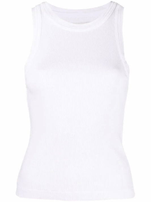 Sleeveless Ribbed Top