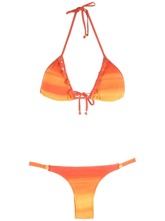 Triangle Ombré Bikini Set