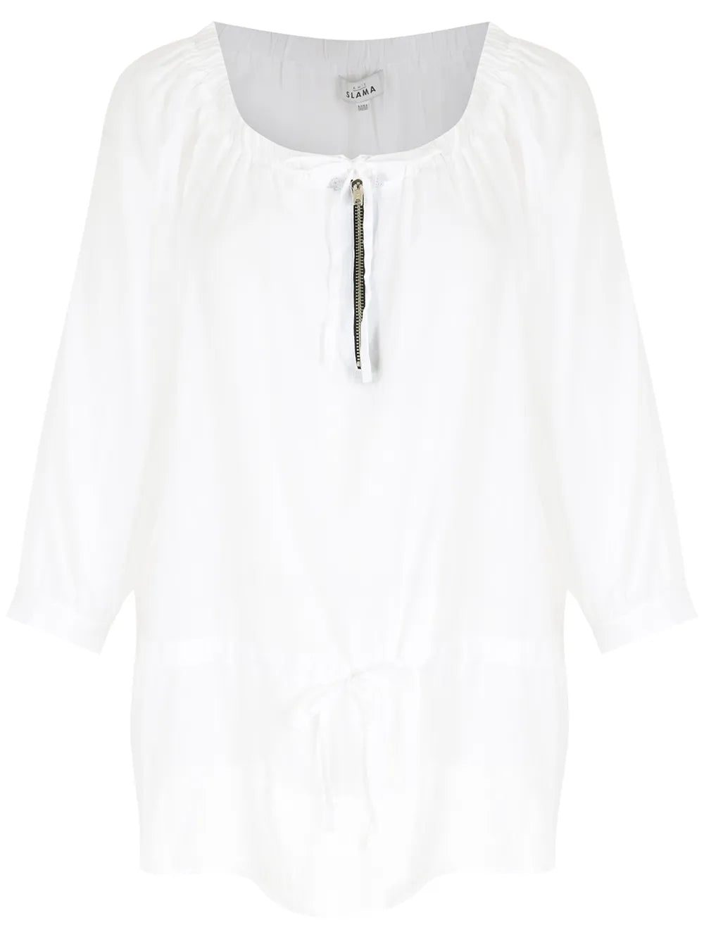 Tie-Fastening Blouse