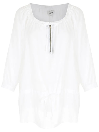 Tie-Fastening Blouse