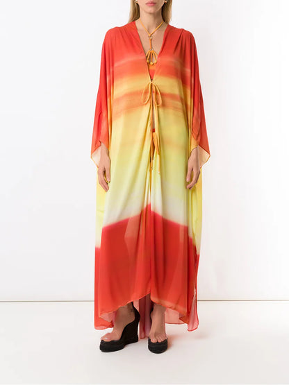 Printed Beach Dress