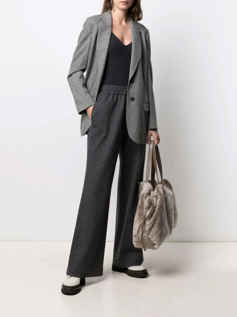 Single-Breasted Cashmere Jacket
