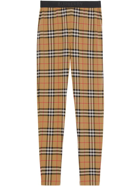 Vintage Check Logo Leggings