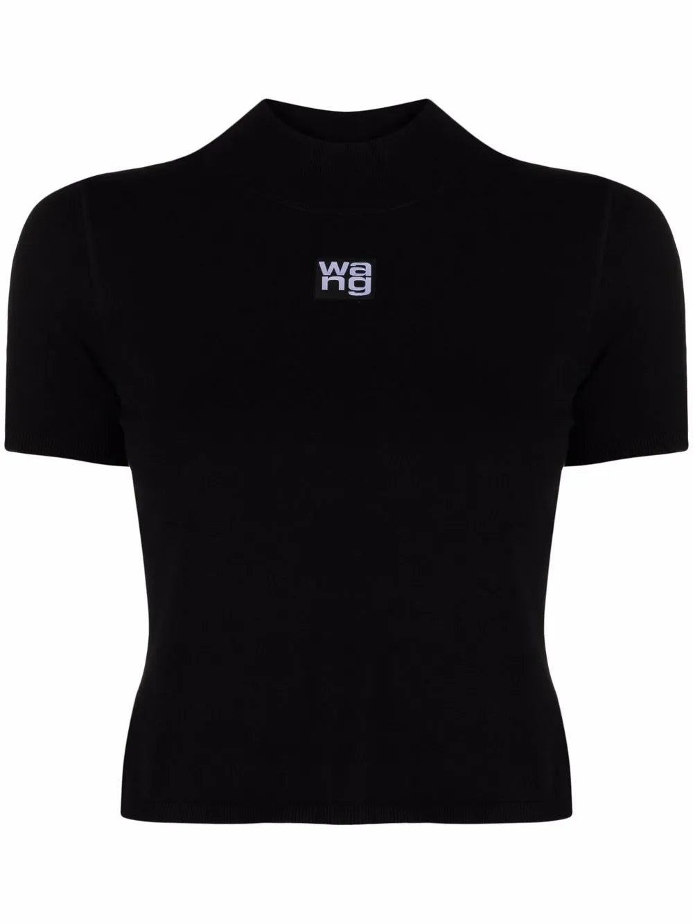 High Neck Logo Top
