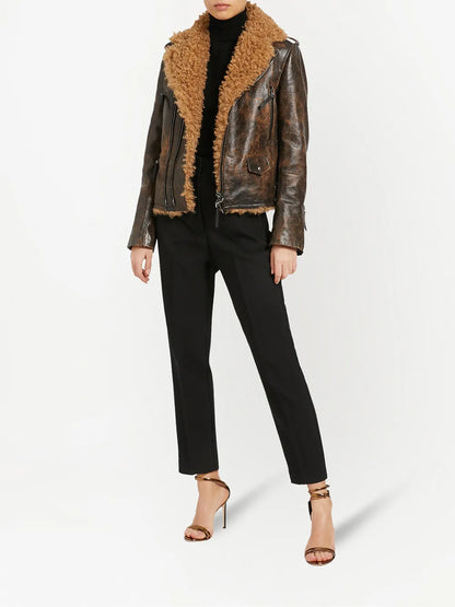 Amelia Shearling-Lined Jacket