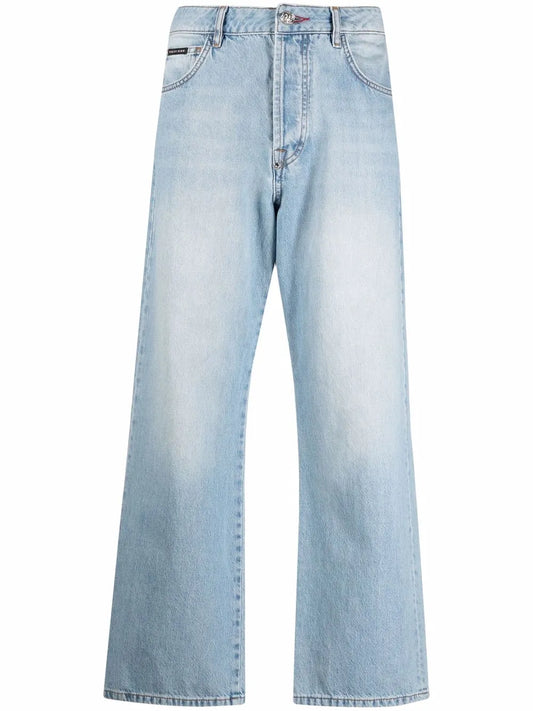 Cropped Denim Jeans