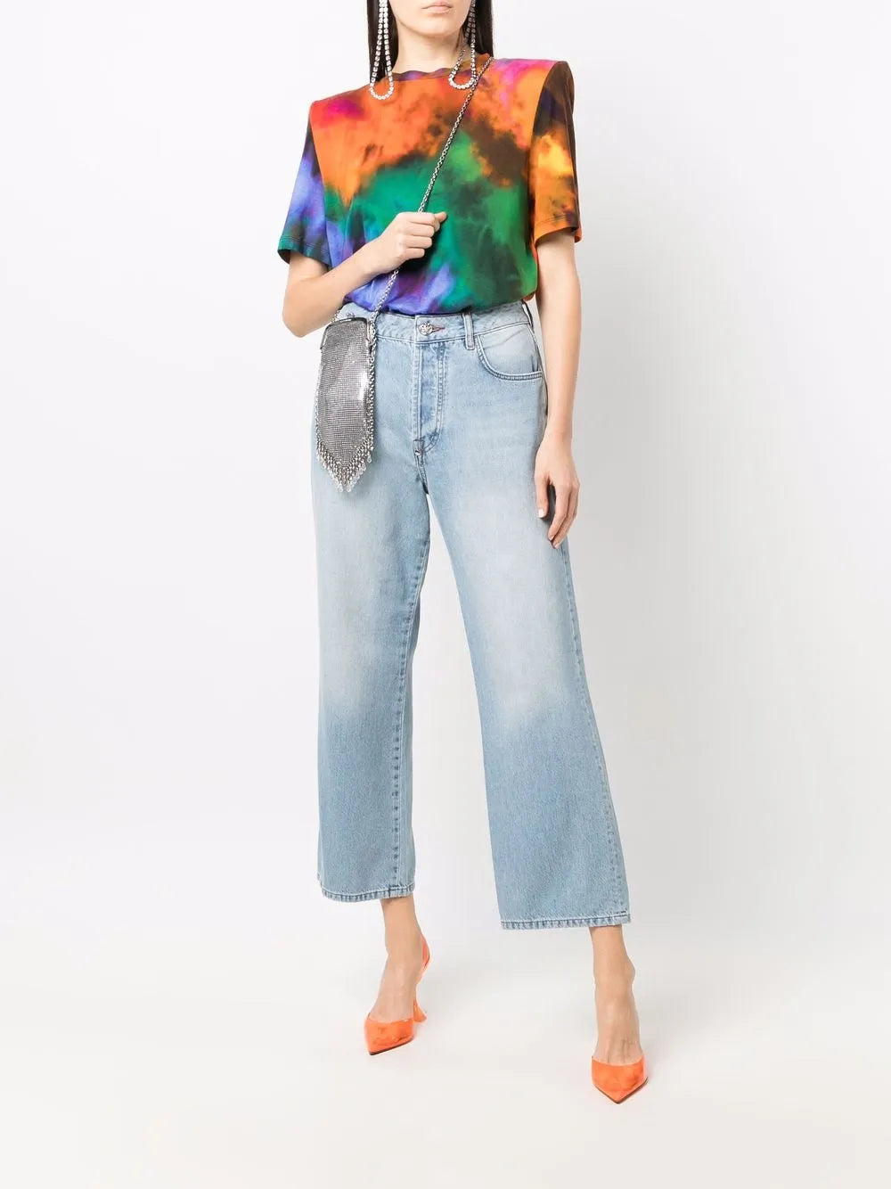 Cropped Denim Jeans