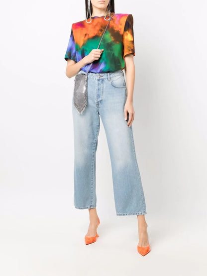 Cropped Denim Jeans