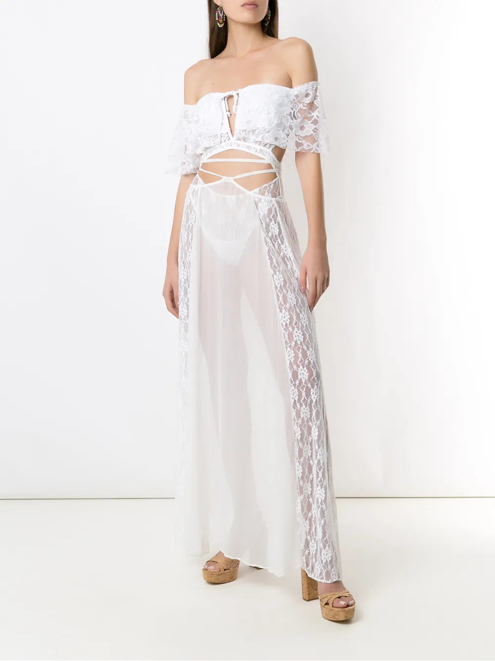 Lace Maxi Skirt