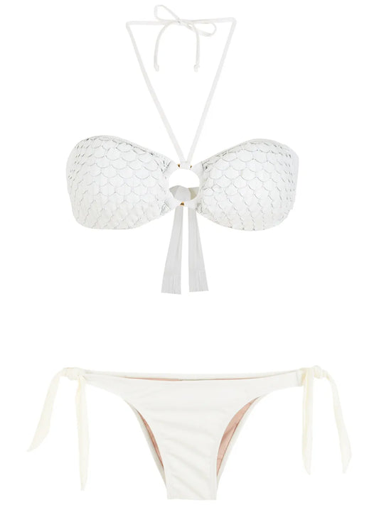 Halter-Neck Bikini Set
