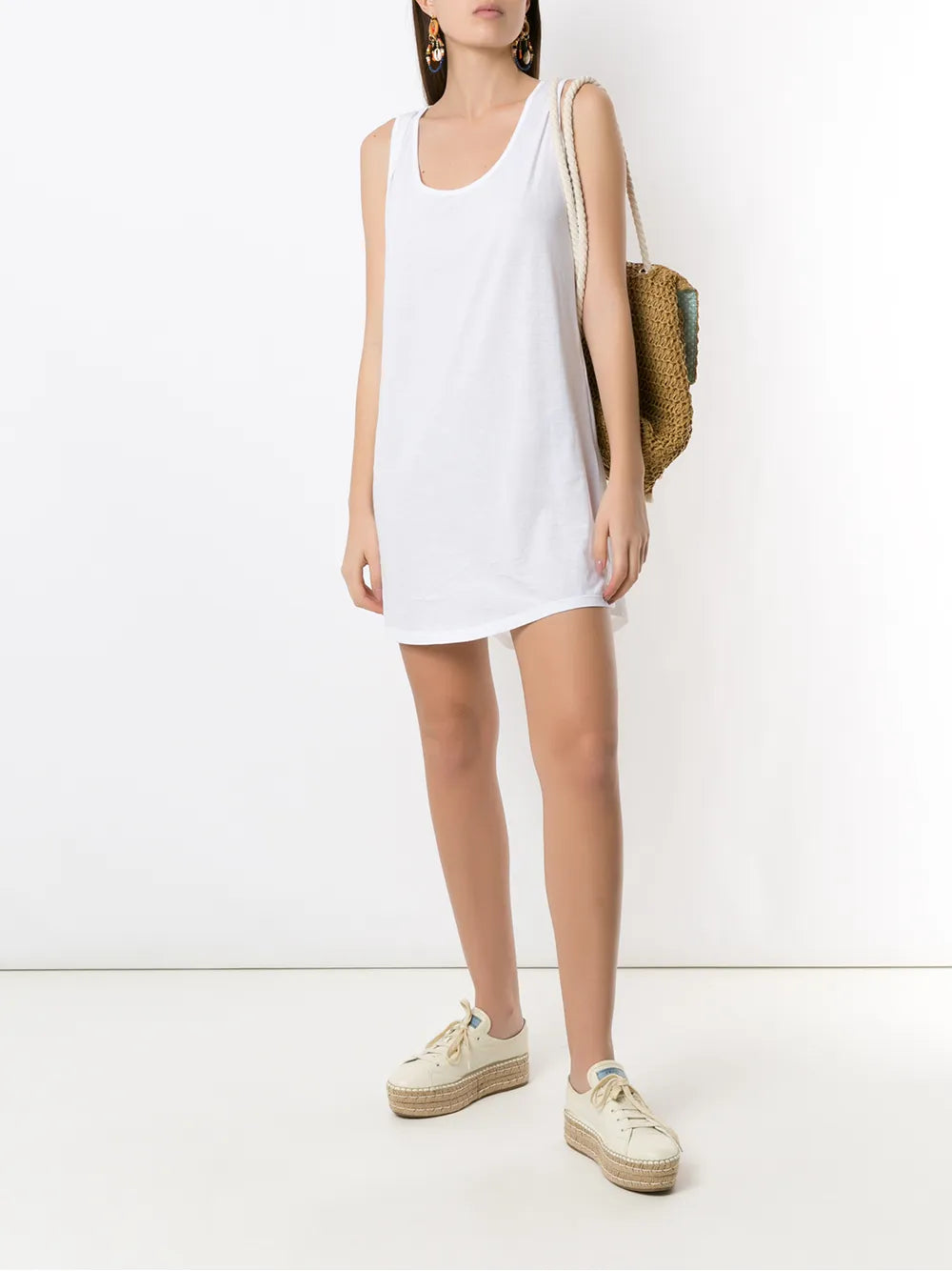 Sleeveless T-Shirt Dress