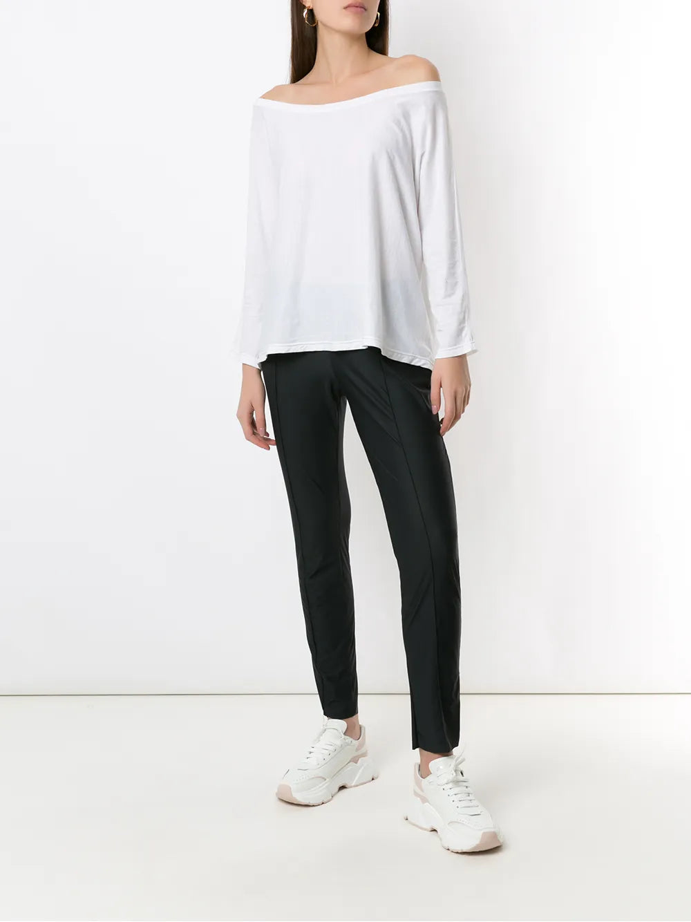 Panelled Slim-Fit Leggings