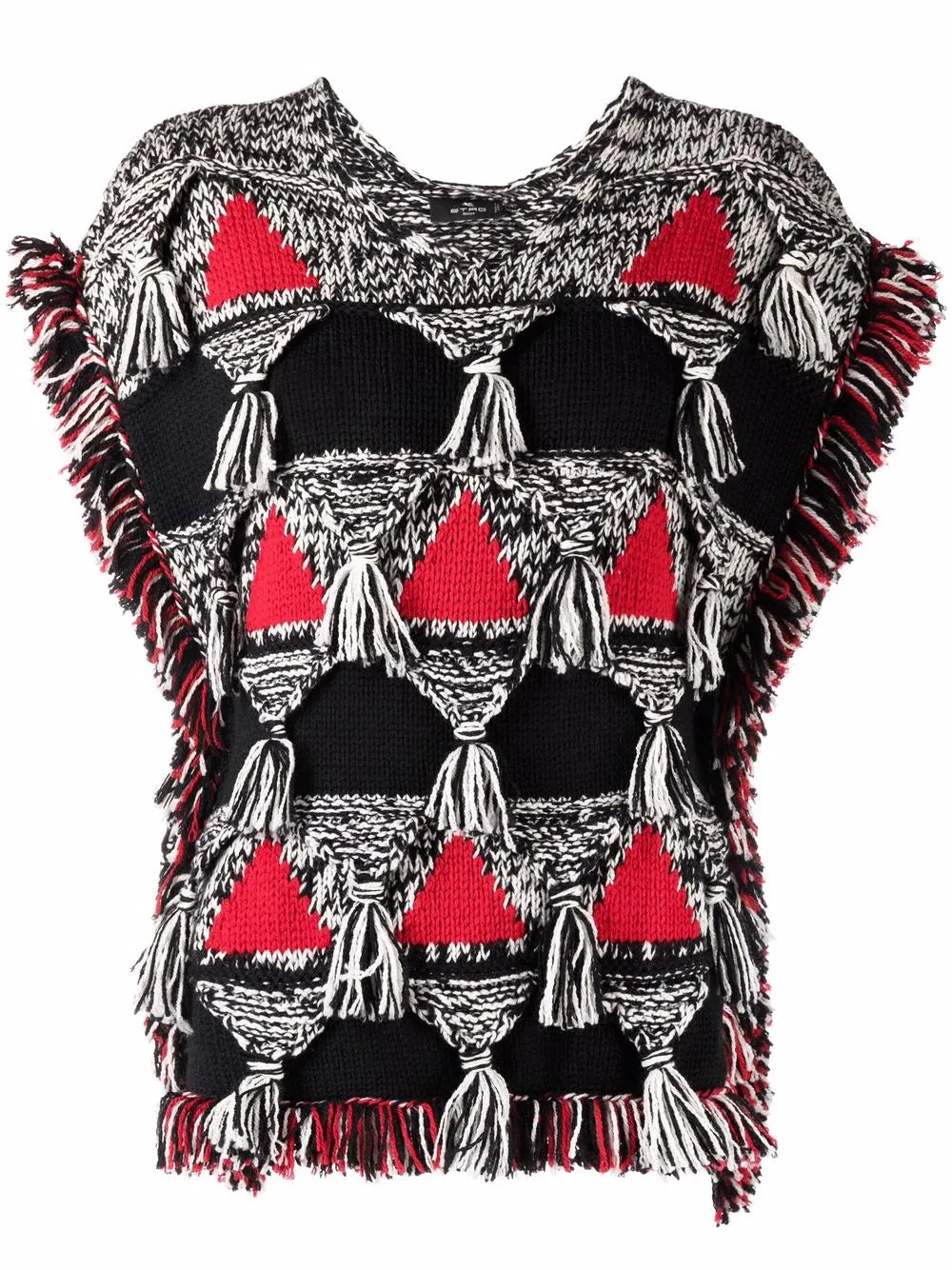 Tassel-Detail Wool Jumper