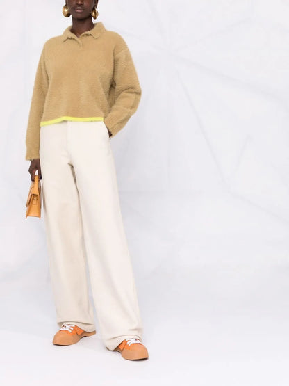 Le Polo Neve Textured Jumper