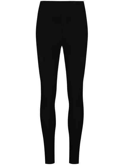 Logo-Embroidered High-Rise Leggings