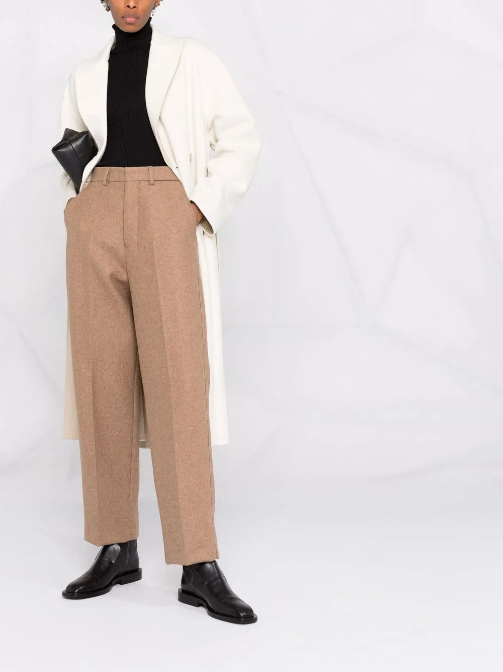 Roll-Neck Cashmere-Blend Jumper