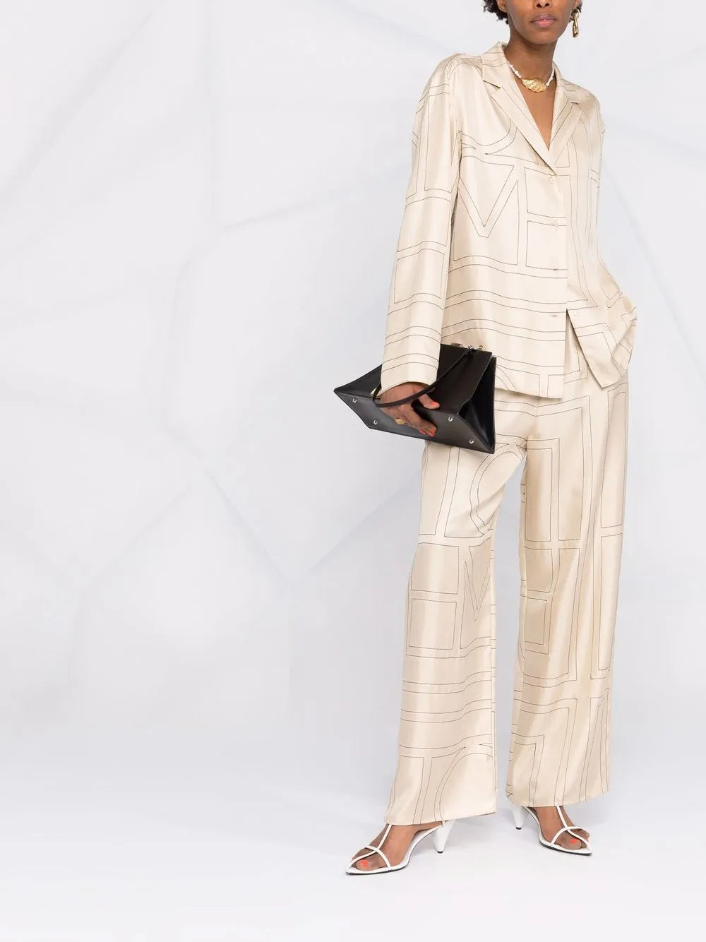 Monogram Silk Pyjama Trousers