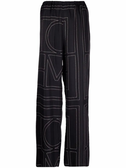 Monogram Silk Bottoms