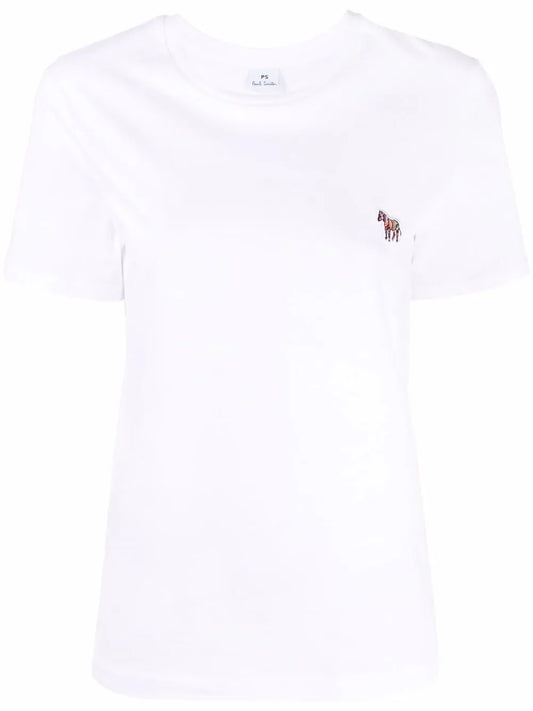 Logo-Patch Organic Cotton T-Shirt