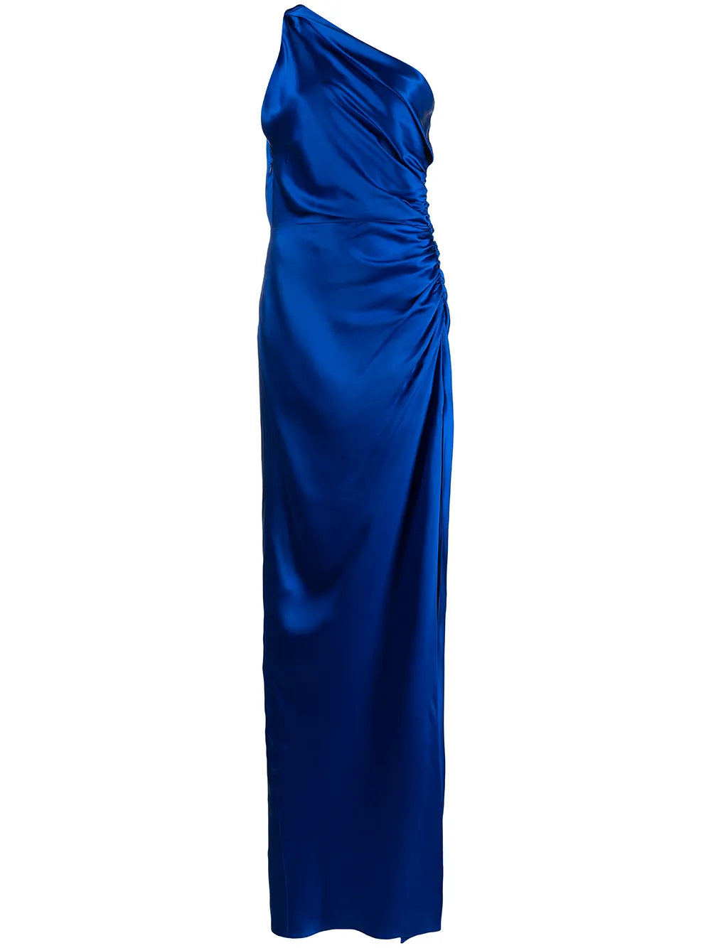 One-Shoulder Silk Gown