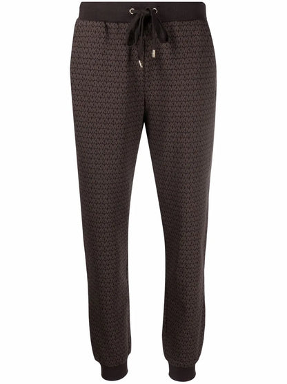 Monogram-Print Track Trousers