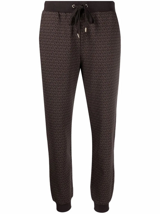 Monogram-Print Track Trousers