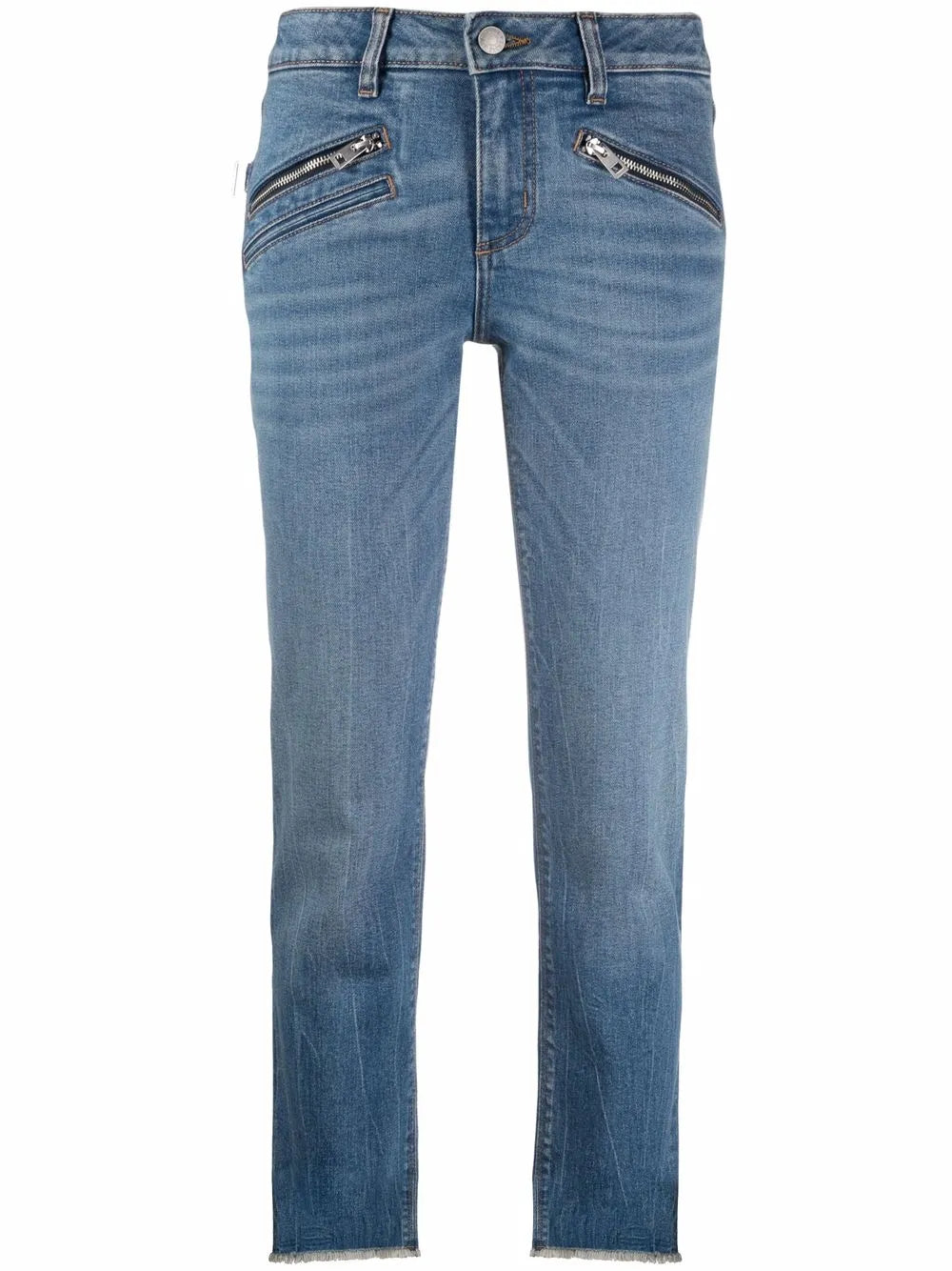 Ava Slim-Cut Cropped Jeans