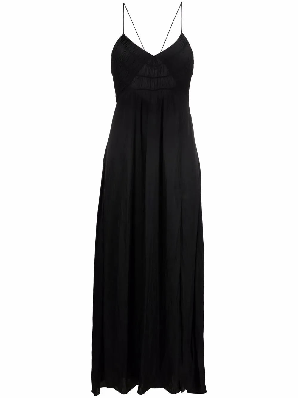 Satin Empire Line Dress