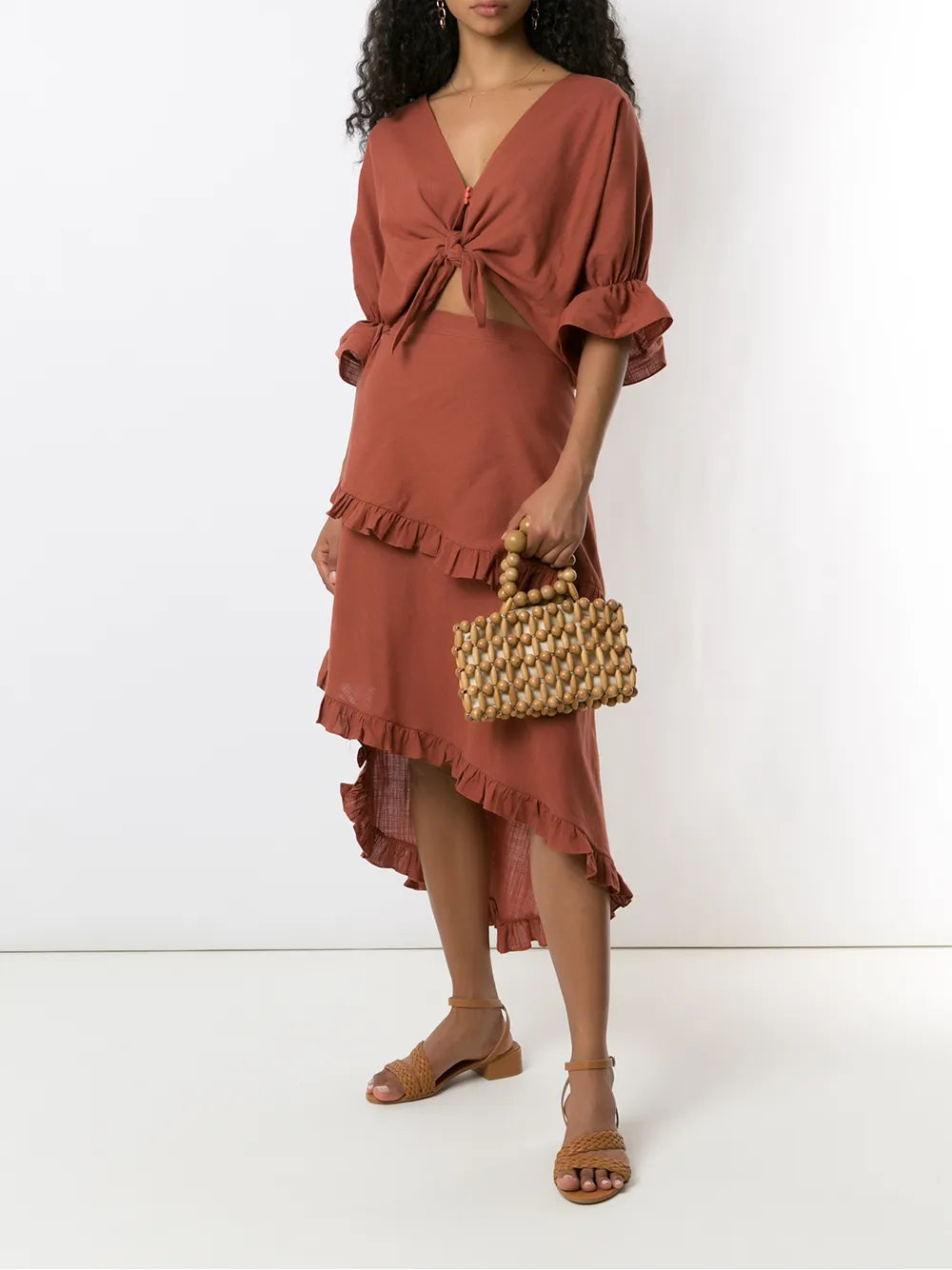 Rubin Tie-Front Blouse