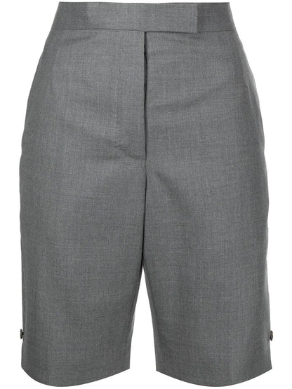 Tailored High-Waist Shorts