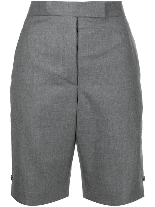 Tailored High-Waist Shorts