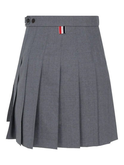 Rwb Pleated Mini Skirt