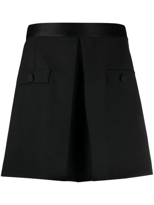 Button-Detail Shorts