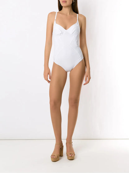 Panelled Swimsuit