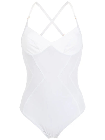 Panelled Swimsuit