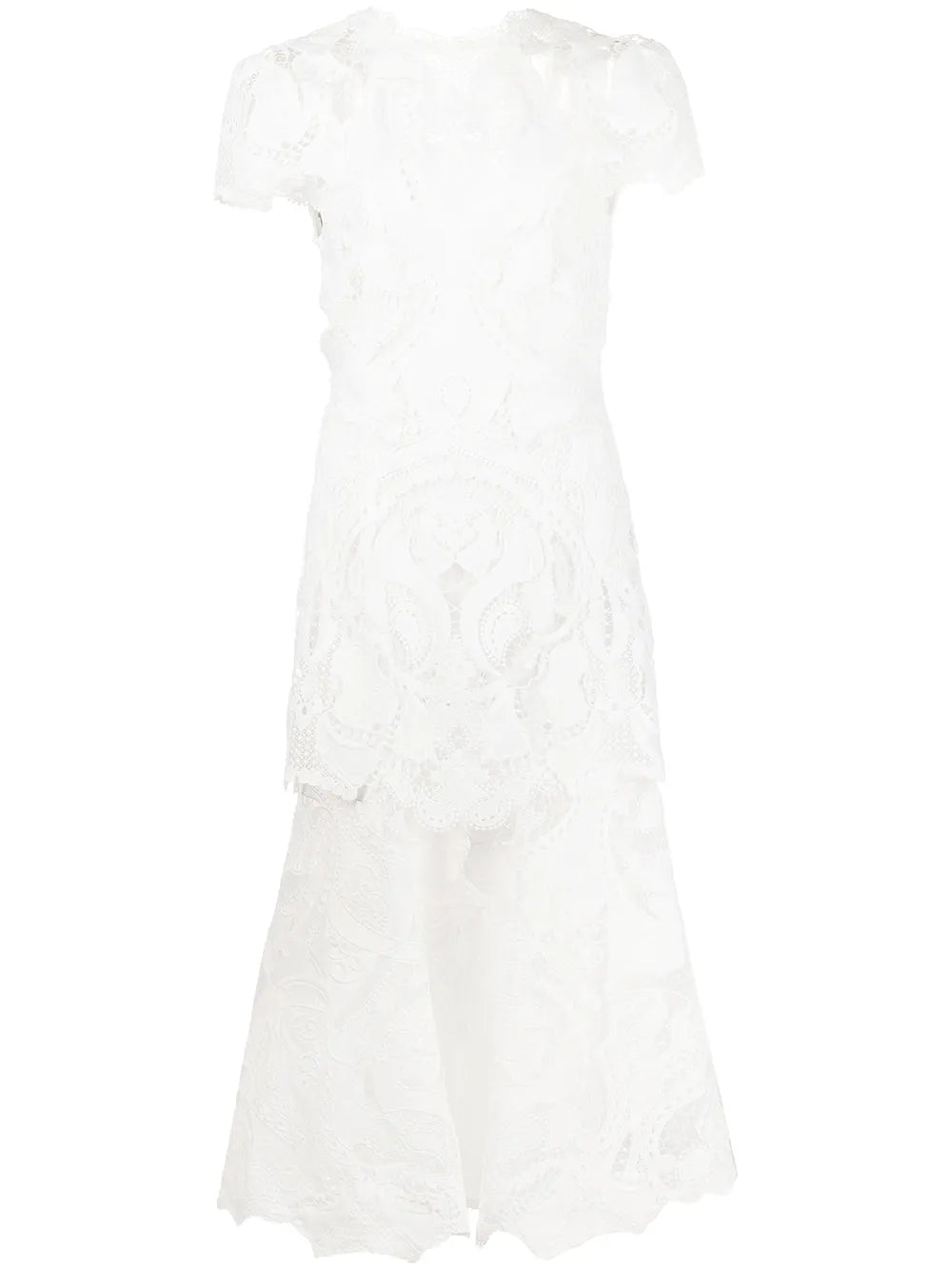 Cut Out-Detail Midi Dress