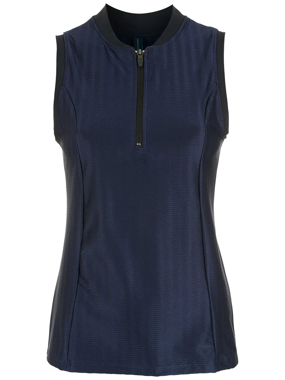 Zip-Front Blouse
