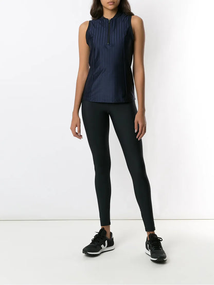 Zip-Front Blouse