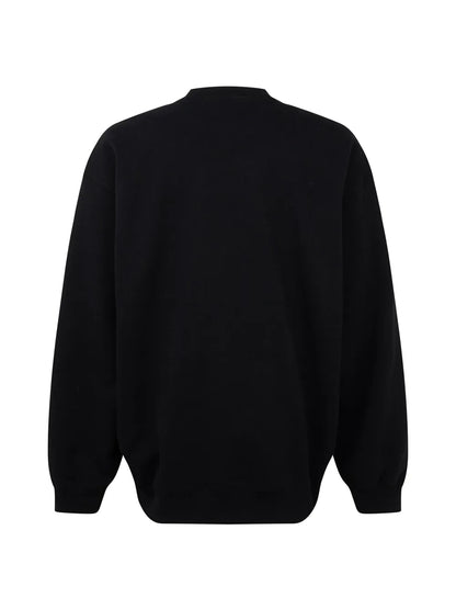 Stacked-Logo Crew-Neck Sweatshirt