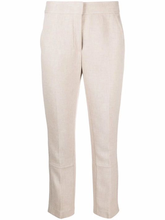 Button-Cuff Trousers