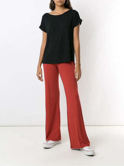 Rolled-Sleeve T-Shirt