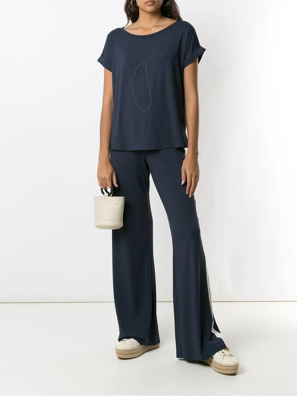 Rolled-Sleeve T-Shirt