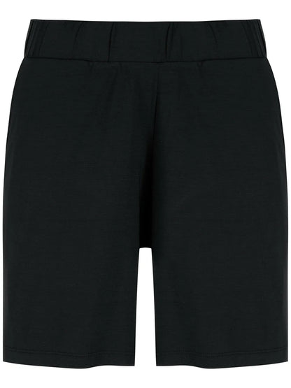 Elasticated-Waistband Shorts