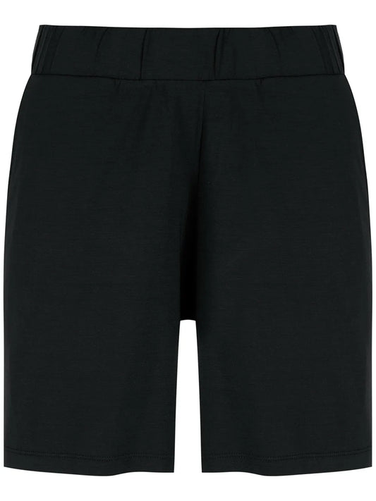 Elasticated-Waistband Shorts